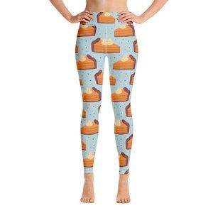 Pumpkin Pie Fall Thanksgiving Blue Orange Yoga